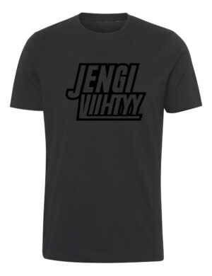 Lärvinen - Jengi Viihtyy 2.0 - t-paita - black on black