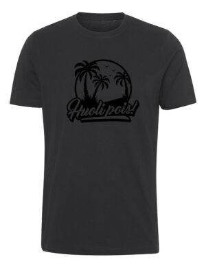 Lärvinen - Huoli Pois - t-paita - black on black