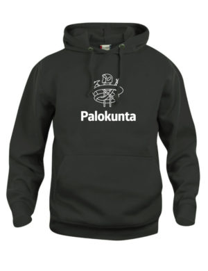 Palokunta-huppari<span> - </span>Musta, XXL