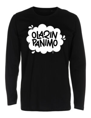 Olarin Panimo - pitkähihainen t-paita, musta