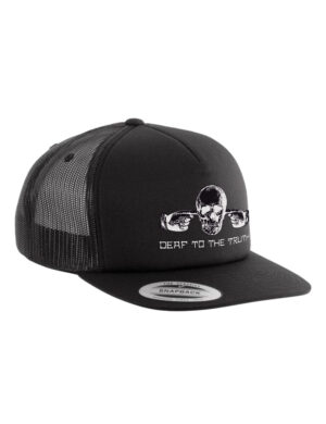 Deaf to the truth - Lasten/aikuisten trucker cap, musta