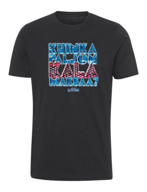Oku Luukkainen - Kuinka paljon kala maksaa - T-paita, musta