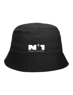 NPlusOne - Bucket Hat, musta
