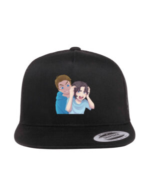 MrRockis - Trollaa - Lasten Trucker Snapback - musta (aikuiset / lapset)