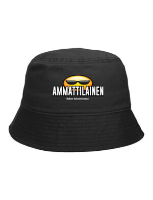 ROBBE - Ammattilainen - Bucket Hat, musta