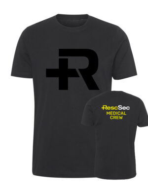 RescSec - Medical Crew - t-paita, musta