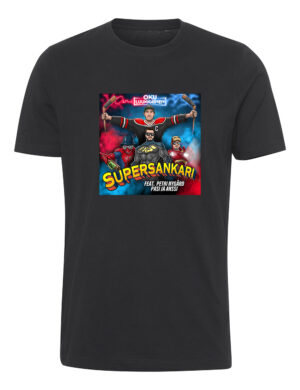 Oku Luukkainen - Supersankari - T-paita, musta