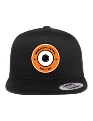 Sherwood floorball - trucker lippis, musta