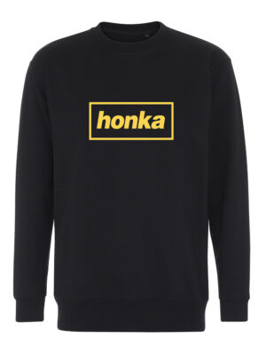 HK05 - Honka bändipaita - College, musta