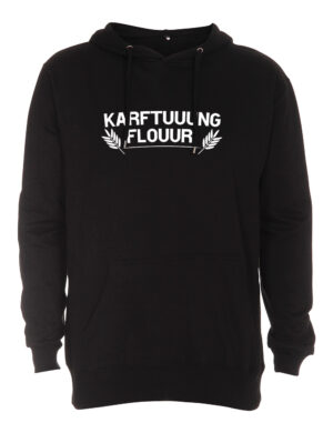 Jyksedi - Karftuuung Flouur! - huppari, musta (aikuiset / lapset)