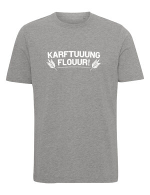 Jyksedi - Karftuuung Flouur! - t-paita, harmaa