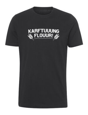 Jyksedi - Karftuuung Flouur! - t-paita, musta (aikuiset / lapset)