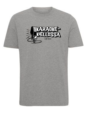 Left Foot - Karaokekiellossa - t-paita, harmaa