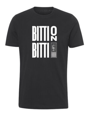 Hifiharrastajat - Bitti on bitti - t-paita, musta