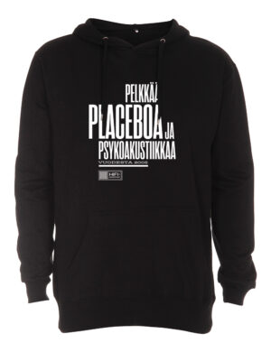 Hifiharrastajat - Pelkkää placeboa - huppari, musta