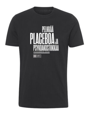 Hifiharrastajat - Pelkkää placeboa - t-paita, musta