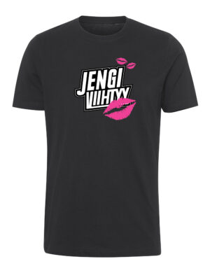 Jengi Viihtyy x Tulisuudelma - t-paita, musta
