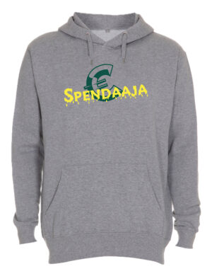 Spendaaja - huppari, harmaa (aikuiset / lapset)