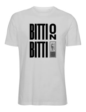 Hifiharrastajat - Bitti on bitti - t-paita, valkoinen