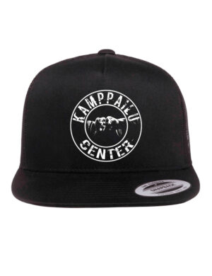 Kamppailu Center - Trucker Cap, musta