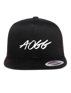 AOGG - Trucker Cap, musta