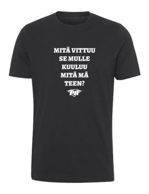 Pasi ja Anssi - Mitä Vittuu - T-paita, musta