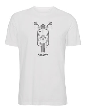 Skootterikerhokauppa - SSC - 300GTS - t-paita, valkoinen