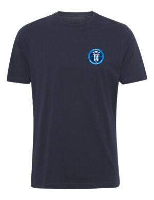 Skootterikerhokauppa – SSC 2026 rintalogo – t-paita, navy