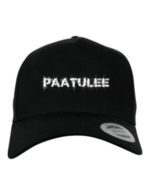 Aleksi Mäntykivi - Paa Tulee, valkoinen logo - Baseball Cap, musta