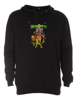 Heavysaurus - hoodie, black