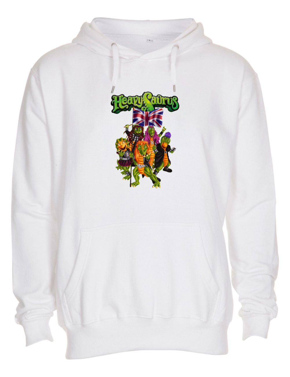 Heavysaurus - hoodie, white