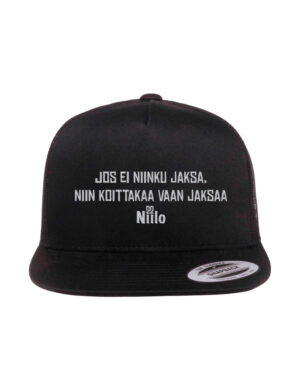Niilo22 - Koittakaa vaan jaksaa - Trucker Cap, musta