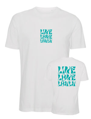 Sauna Day - Live Love Löyly - T-paita, valkoinen