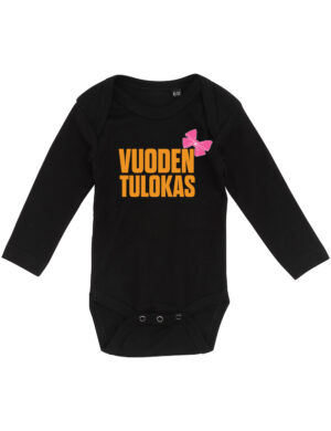 UC - VUODEN TULOKAS - RUSETTI - vauvan body - musta