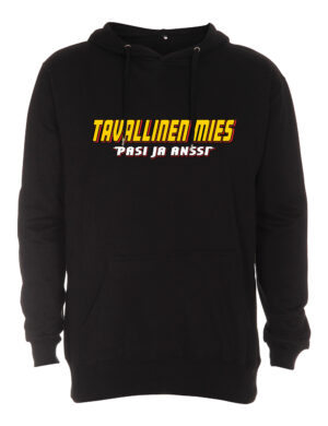 Pasi ja Anssi - Tavallinen mies - Huppari, musta