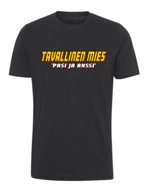 Pasi ja Anssi - Tavallinen mies - T-paita, musta