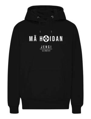 Lärvinen - Jengi Viihtyy - Mä hoidan - Huppari - musta
