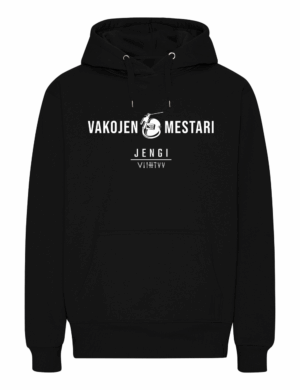 Lärvinen - Jengi Viihtyy - Vakojen mestari - Huppari - musta