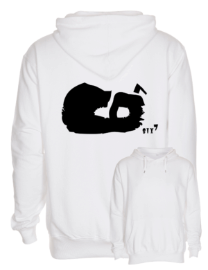 Memerch67 - huppari, valkoinen