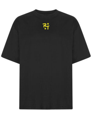Rakettitukku - RT pikkulogo - T-paita, musta