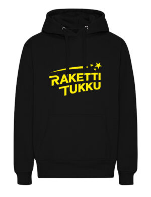 Rakettitukku - Huppari, musta