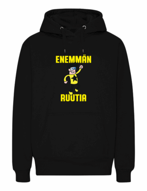 Rakettitukku - Enemmän Ruutia hahmo - Huppari, musta