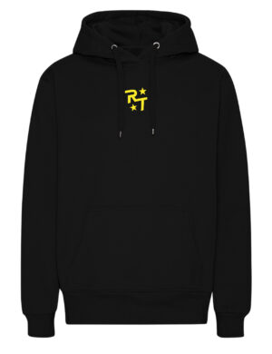 Rakettitukku - RT pikkulogo - Huppari, musta
