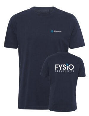Suomen Fysioterapeutit - t-paita, navy