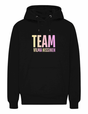 Vilma Nissinen - team - huppari, musta