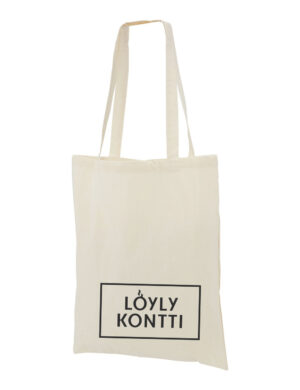 Löylykontti - kangaskassi, nature