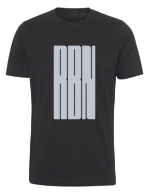 Robin Packalen - RBN Flat vaalea - t-paita, musta
