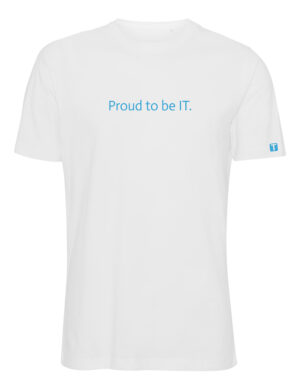 Tietoala - Proud to be IT - T-paita, valkoinen