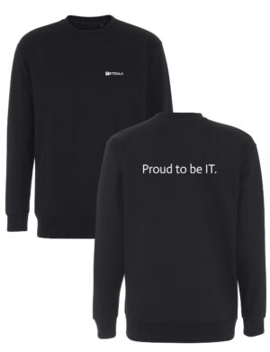 Tietoala - Proud to be IT - College, musta