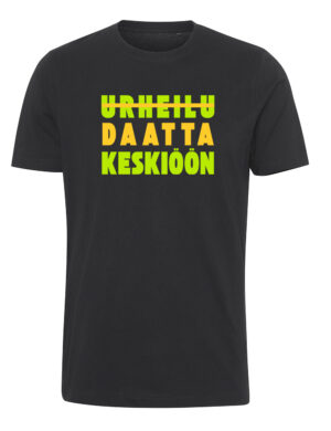 Petopodi - daatta keskiöön - t-paita, musta